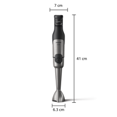 Philips Series 5000 HR2683 Hand Blender 12kW - Powerful, Versatile, and Stylish in Black